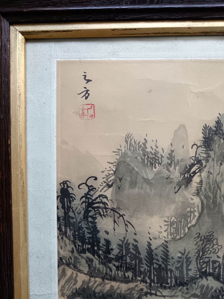 Willow and Riverbank Japanese Landscape Painting (2).jpg
